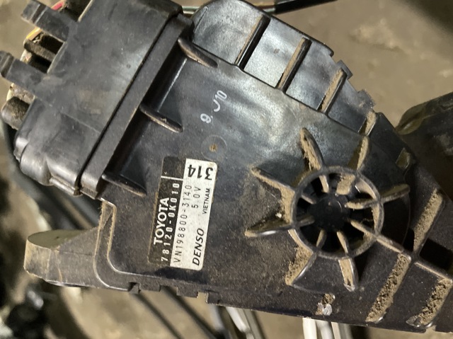 Педаль акселератора 781200K010 TOYOTA