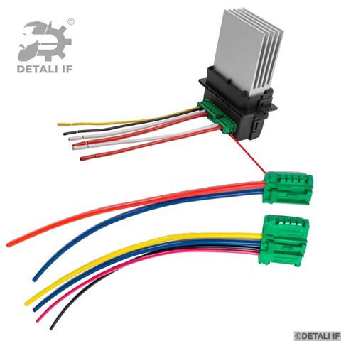 DF13703 DETALI IF Разъем (фишка) резистора моторчика печки купить в Запорожье