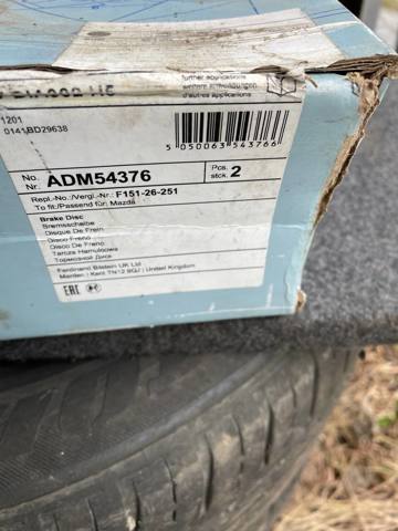 ADM54376 BLUE PRINT Тормозные диски купить в Чернигов