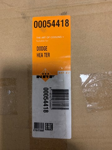 NRF 54418 Радиатор печки (отопителя) в наличии Ирпень