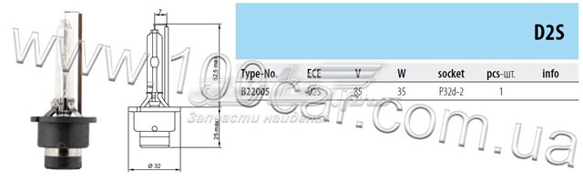 Биксенон B22005 TESLA