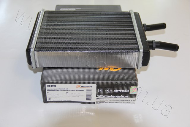 Rh 3110 радиатор отопления газ 3110 с 2003 г.в. (трубки 20мм, 3110-8101060) RH 3110