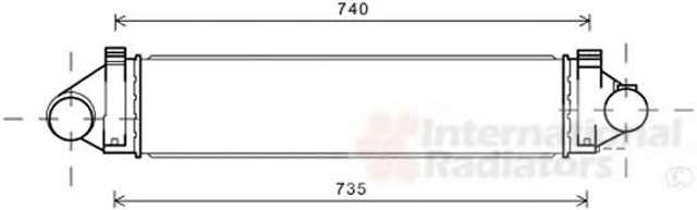 Интеркулер 1742236 MARKET (OEM)