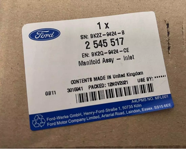 2545517 FORD Коллектор впускной купить в Житомир