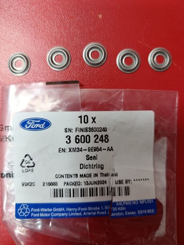 Уплотнительное кольцо форсунок  3600248 FORD