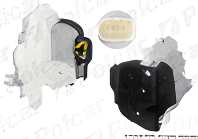 Замок задней правой двери  4F0839016 MARKET (OEM)