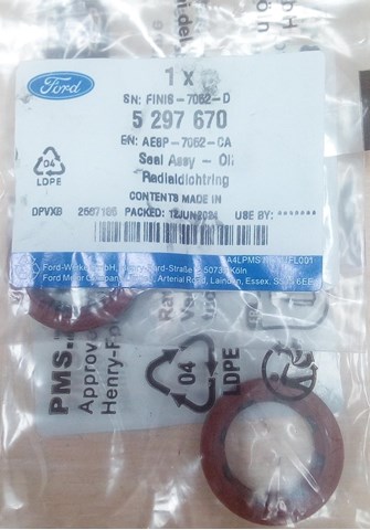 Сальник АКПП/КПП первичного вала 5297670 FORD