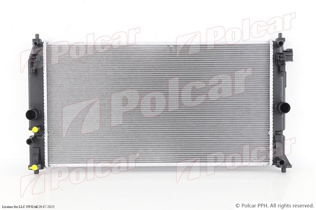 Радиатор основной 81H2081 POLCAR