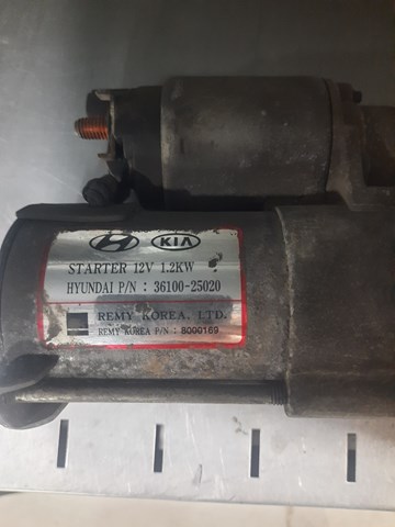 Стартер автомобиля 3610025020 HYUNDAI