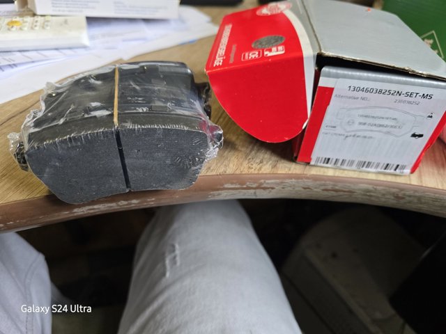 Задние тормозные колодки 13046038252NSETMS MASTER-SPORT