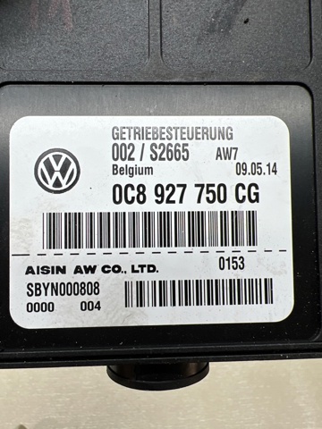 VAG 0C8927750CG Модуль управления (ЭБУ) АКПП электронный в наличии Украина