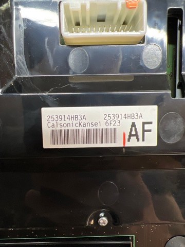 NISSAN 253914HB3A Дисплей многофункциональный в наличии Сумы