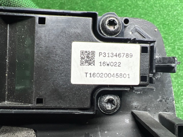 31346789 VOLVO Блок управления режимами отопления/кондиционирования купить в Каменское