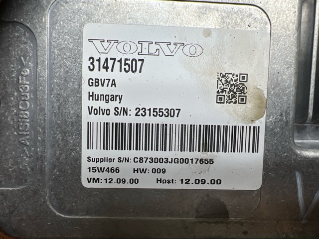 VOLVO 31680061 Модуль управления камерой в наличии Ужгород