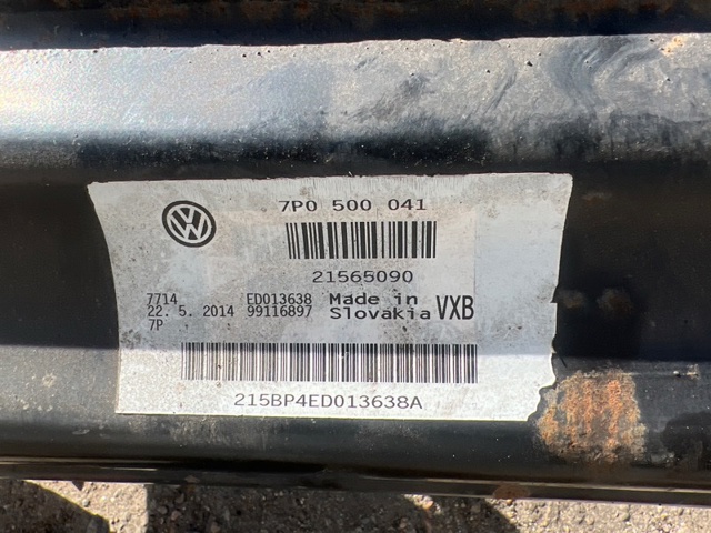 Балка задняя 7P6599030D VAG