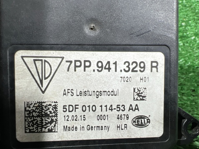 Модуль управления (ЭБУ) адаптивного освещения 7PP941329R PORSCHE