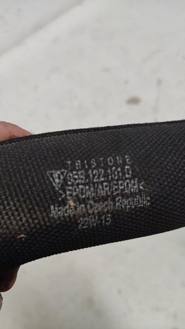 Шланг системы охлаждения 95B122101D PORSCHE
