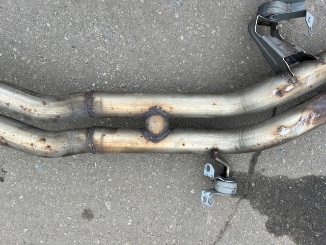 95B253487Y PORSCHE Центральная часть глушителя купить в Киев