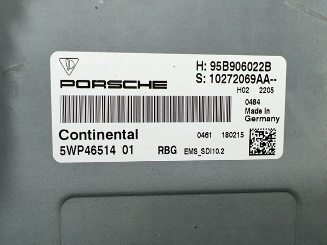 95B906022D PORSCHE Блок управления двигателем купить в Тернополь