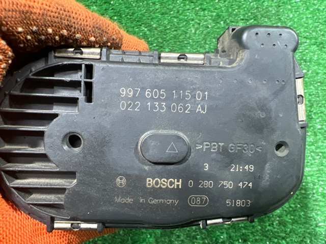 Дроссельная заслонка 99760511501 PORSCHE