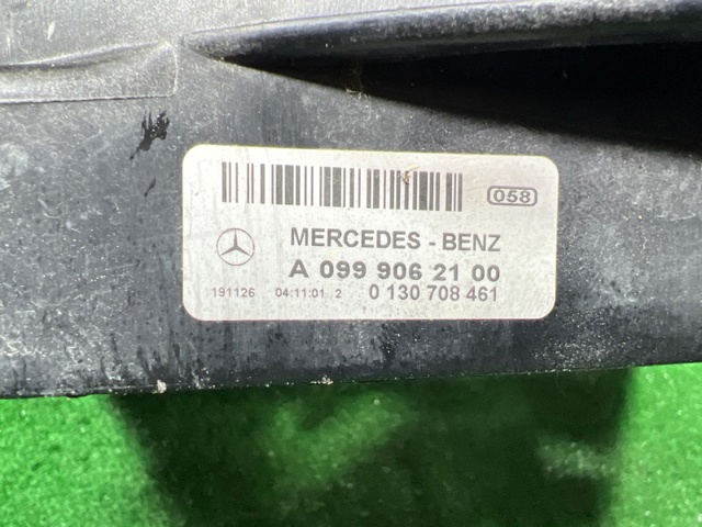 0999061800 MERCEDES Диффузор вентилятора в сборе с мотором и крыльчаткой купить в Полтава