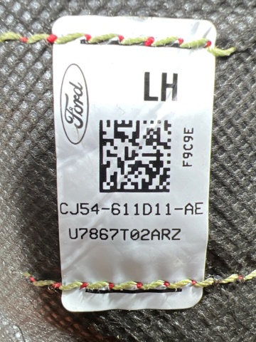CJ5Z78611D11A Подушка безопасности (AIRBAG) спинки сиденья левого купить Чернигов