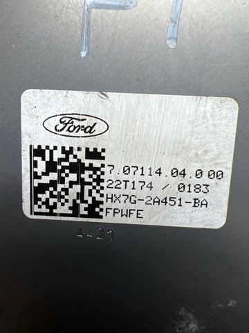 Механический вакуумный насос HX7Z2A451D FORD