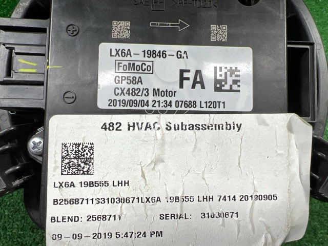 LX6Z19805GB FORD Вентилятор печки купить в Черновцы