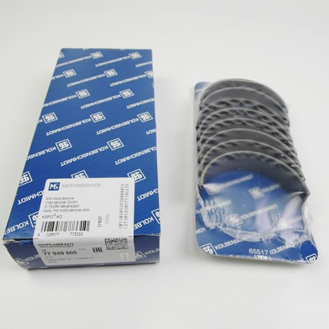 Вкладыши коленвала, коренные, комплект, стандарт (STD) 77949600 KOLBENSCHMIDT