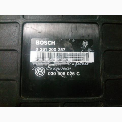 Электронный блок управления двигателем 0261200257 BOSCH