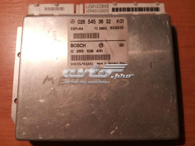 Модуль управления ESP 0265453632 MERCEDES