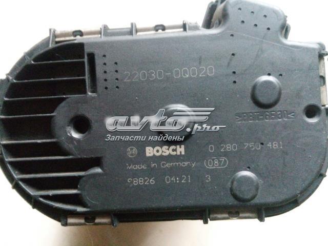 BOSCH 0280750481 Дроссельная заслонка компрессора наддува в наличии Сумы
