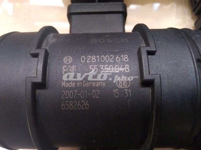 0281002618 BOSCH Датчик потока (расхода) воздуха, расходомер M.A.F. - (Mass Airflow) купить в Ирпень