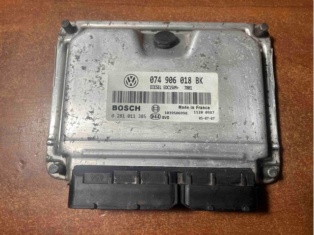Электронный блок управления двигателем 0281011385 BOSCH