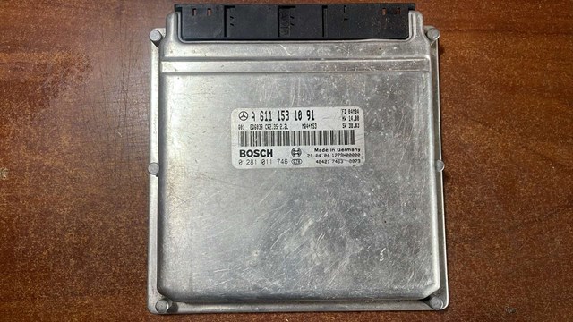 Электронный блок управления двигателем 0281011746 BOSCH