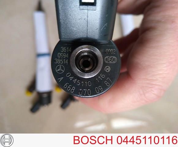 0445110116 BOSCH Топливные форсунки купить в Ровно
