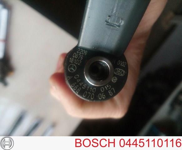 BOSCH 0445110116 Топливные форсунки в наличии Тернополь