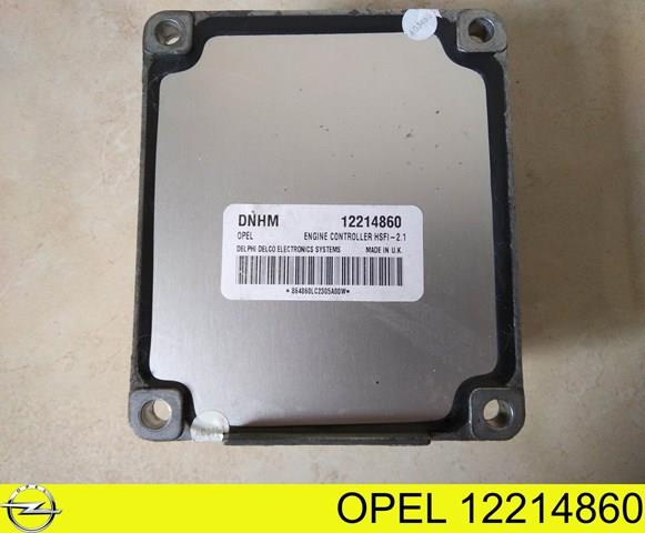 Модуль управления двигателем 12214860 OPEL