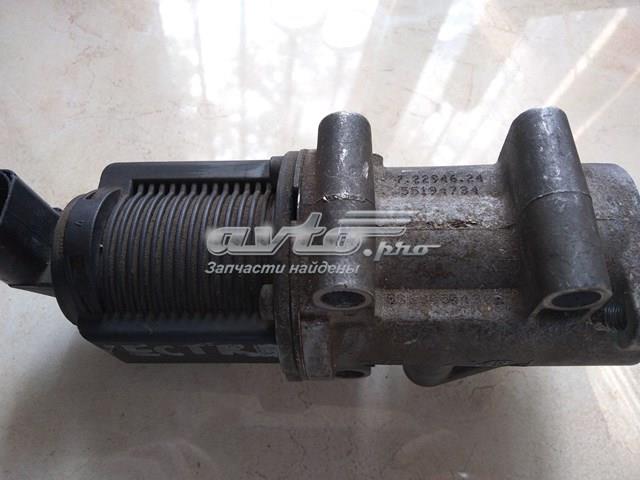 Клапан EGR системы рециркуляции отработавших газов 55194734 FIAT