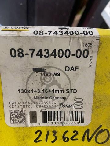 Кольца поршневые STD на 1 цилиндр 0874340000 GOETZE