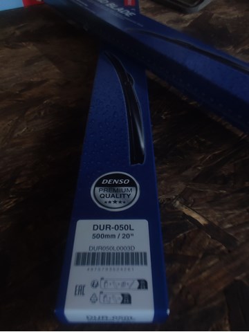 DENSO DUR050L Щетка-дворник лобового стекла пассажирская в наличии Николаев