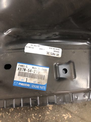 KB7W54210 Арка крыла переднего левого купить Николаев