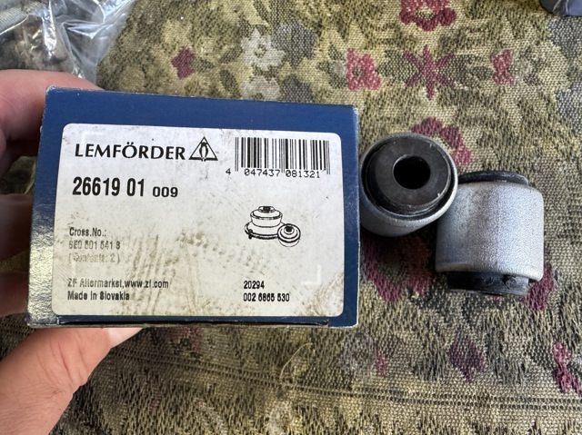 2661901 LEMFORDER Сайлентблок заднего верхнего рычага купить в Харьков