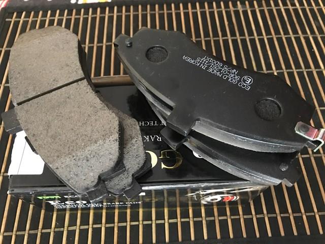 Колодки тормозные дисковые комплект EC1152 ECO GOLD