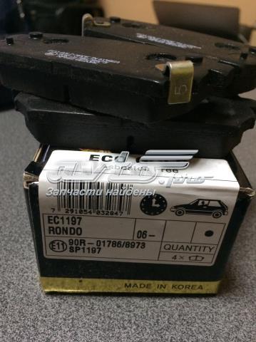 ECO GOLD EC1197 Колодки тормозные задние дисковые в наличии Украина