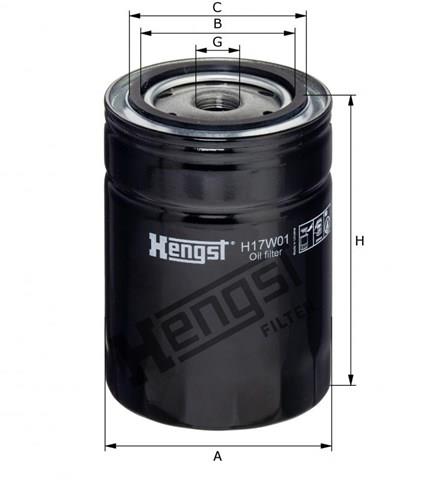 H17W01 Фильтр масляный купить Кривой Рог