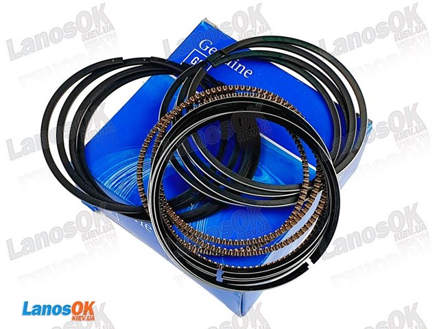 Кольца поршневые комплект на мотор, 1-й ремонт (+0,25) 93742962 GM