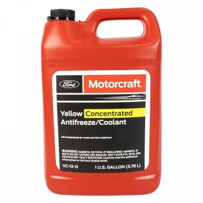 Антифриз-концентрат желтый (-80) ford motorcraft yellow concentrated antifreeze/coolant (vc-13-g) 3,785л (ford wss-m97b57-a1) VC-13-G