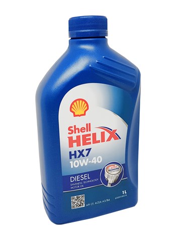 Олія shell helix diesel hx7 10w-40, 1l 550021837