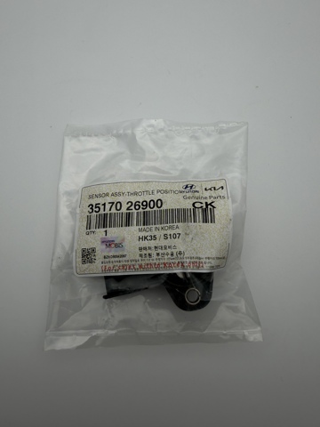 Датчик положения дроссельной заслонки 3517026900 HYUNDAI